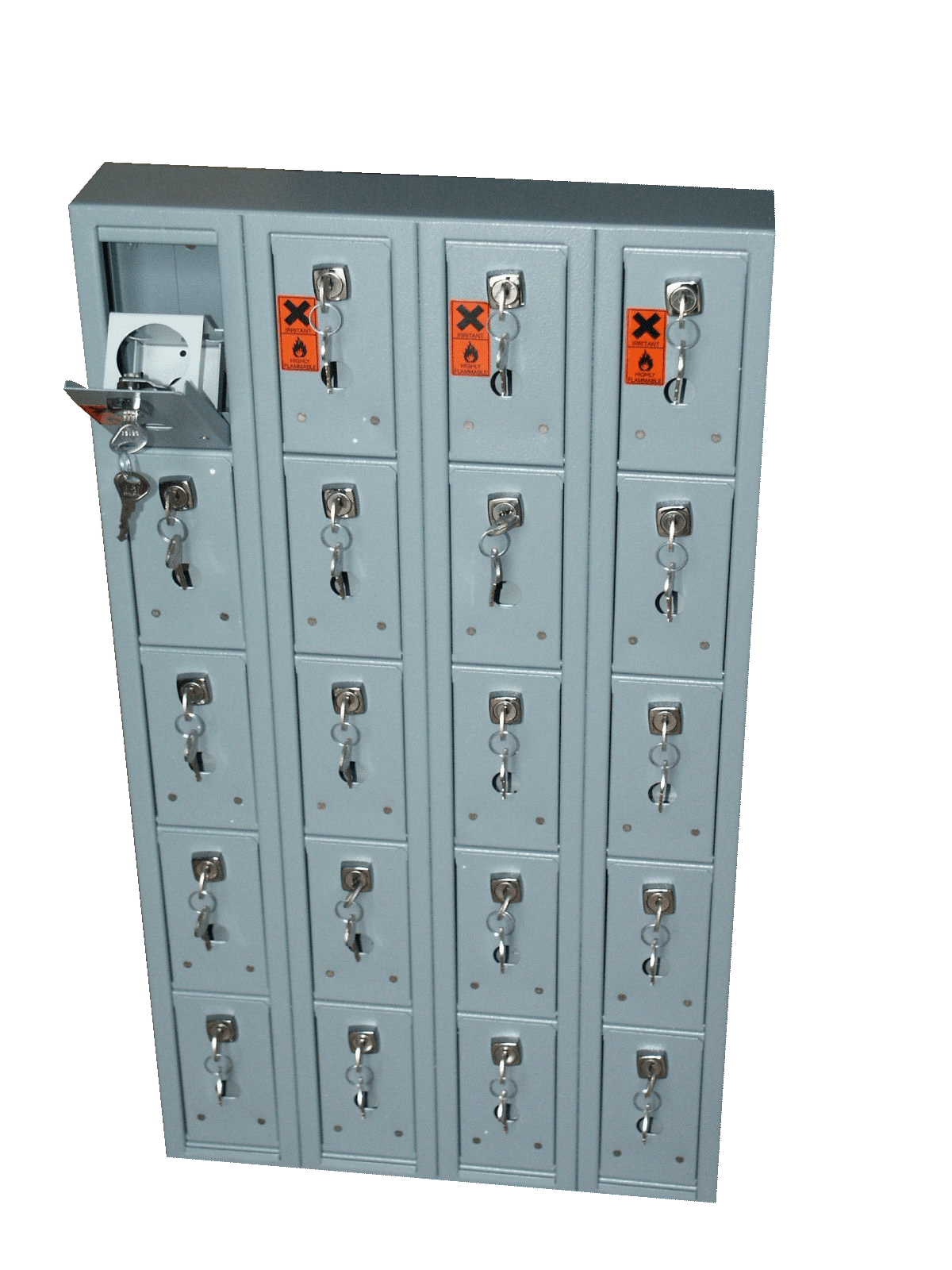 4 Tier PAVA Spray Locker